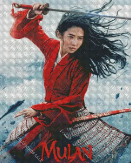 Mulan Movie Diamond Painting