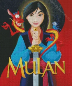 Mulan Movie Poster Diamond Painting