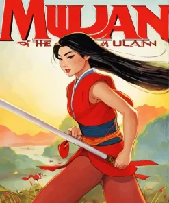 Mulan Poster Diamond Painting