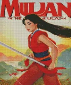 Mulan Poster Diamond Painting