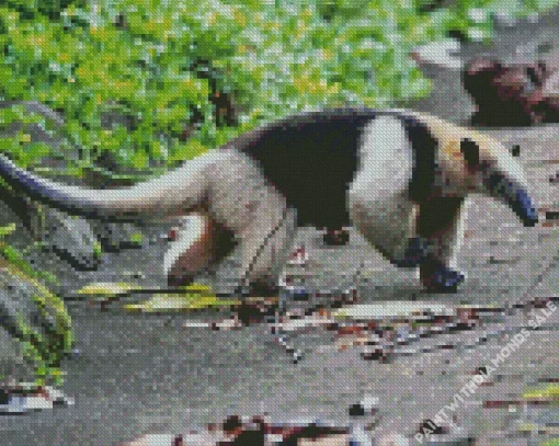 Northern Tamandua Diamond Painting