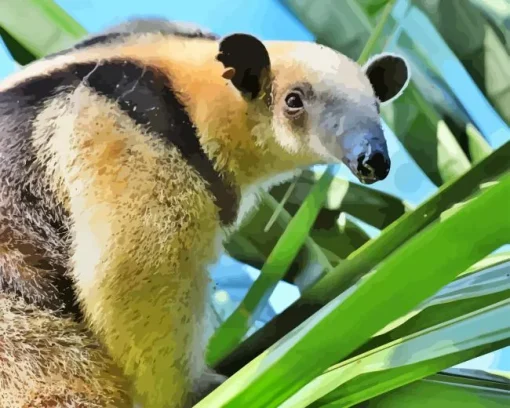 Northern Tamandua Animal Diamond Painting