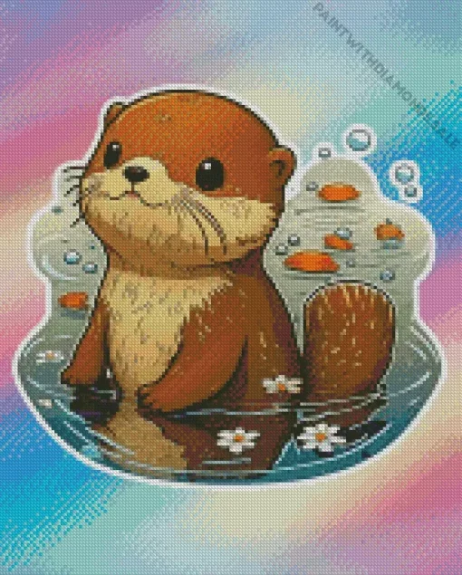 Otter Diamond Painting