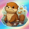 Otter Diamond Painting