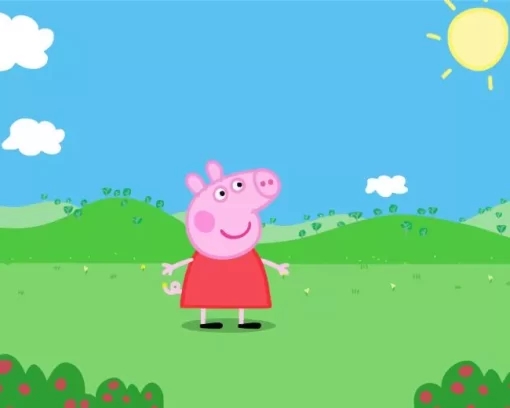 Peppa Pig Animation Diamond Painting