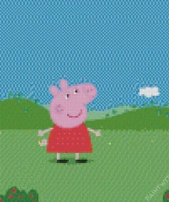 Peppa Pig Animation Diamond Painting