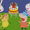 Peppa Pig Cartoon Diamond Painting