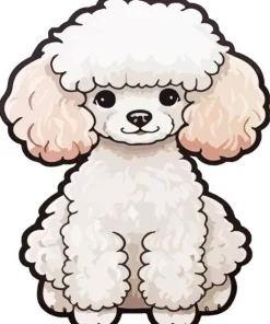 Poodle Art Diamond Painting