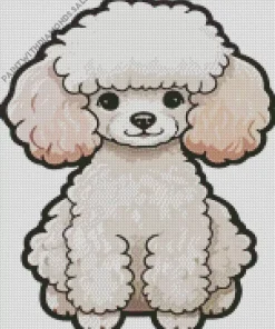 Poodle Art Diamond Painting