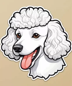 Poodle Dog Diamond Painting