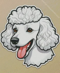 Poodle Dog Diamond Painting