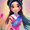 Princess Mulan Art Diamond Painting