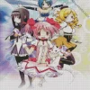 Puella Magi Madoka Magica Anime Poster Diamond Painting