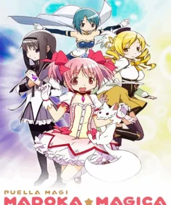 Puella Magi Madoka Magica Anime Poster Diamond Painting