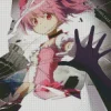 Puella Magi Madoka Magica Poster Diamond Painting