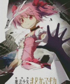 Puella Magi Madoka Magica Poster Diamond Painting