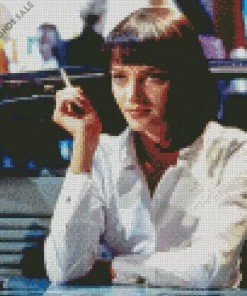 Pulp Fiction Uma Thurman Diamond Painting