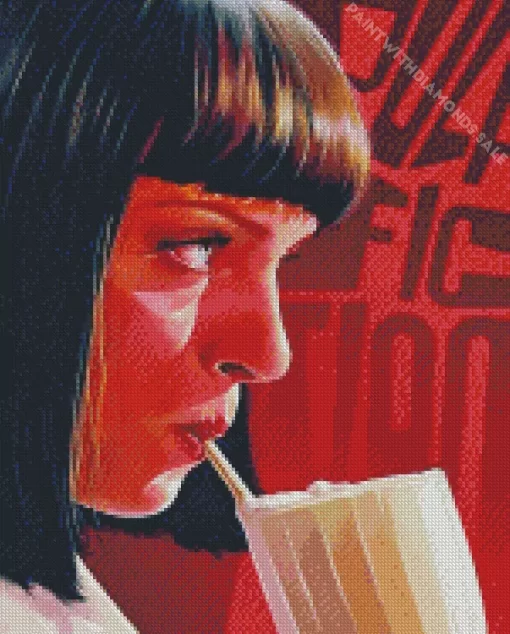 Pulp Fiction Art Diamond Painting