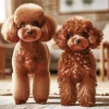 Red Toy Poodles Diamond Painting