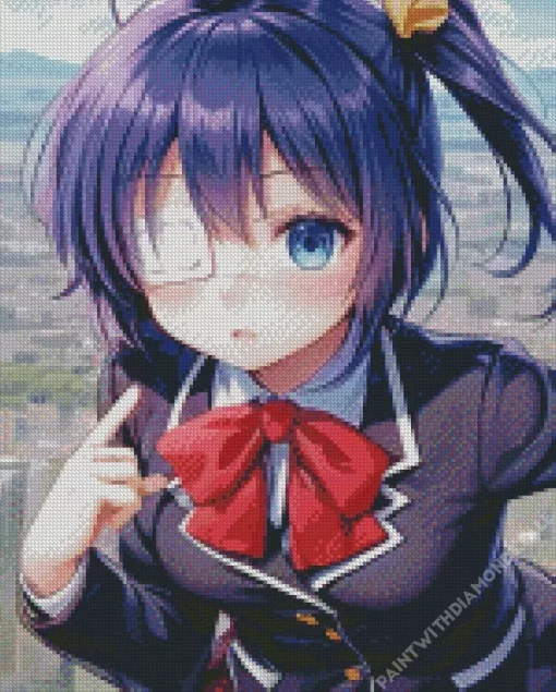 Rikka Takanashi Anime Girl Diamond Painting