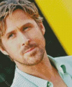 Ryan Gosling Smiling Diamond Painting