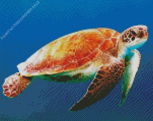 Sea Turtle Reptile Diamond Painting