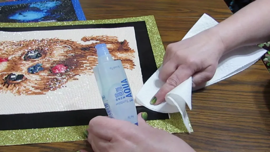 Initial Setup Sealing Your Diamond Painting