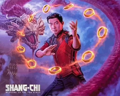 Shang Chi Movie Poster Diamond Painting