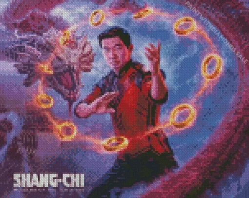 Shang Chi Movie Poster Diamond Painting