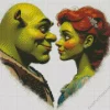 Shrek And Fiona Couple Diamond Painting