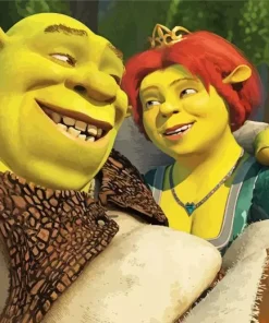 Shrek And His Wife Diamond Painting