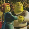 Shrek And Princess Fiona Diamond Painting