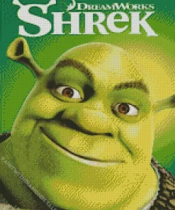 Shrek Character Poster Diamond Painting