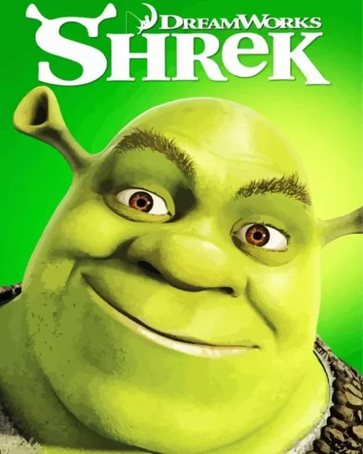 Shrek Character Poster Diamond Painting