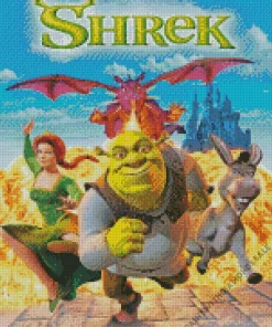 Shrek Poster Diamond Painting