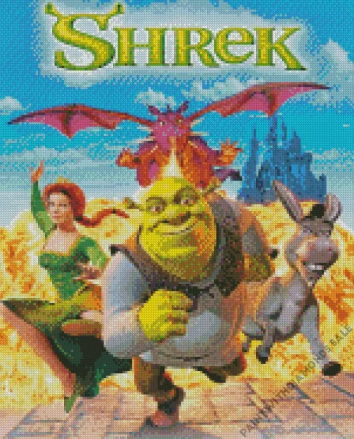 Shrek Poster Diamond Painting