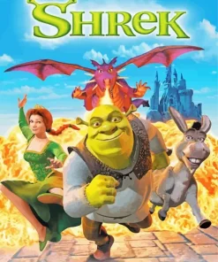 Shrek Poster Diamond Painting