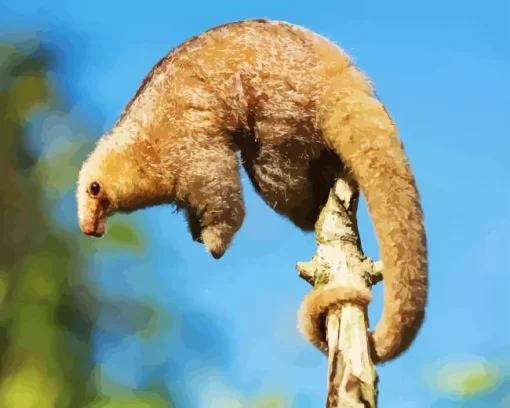 Silky Anteaters Diamond Painting