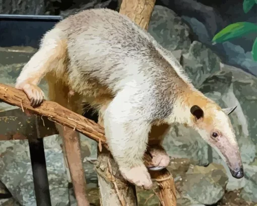 Southern Tamandua Diamond Painting