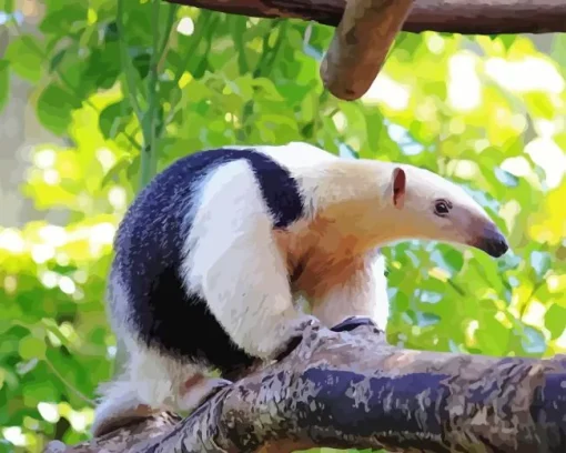 Southern Tamandua Anteater Diamond Painting