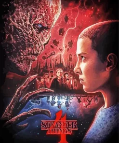 Stranger Things Poster Diamond Painting