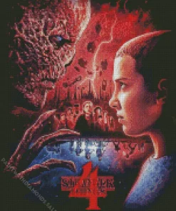 Stranger Things Poster Diamond Painting