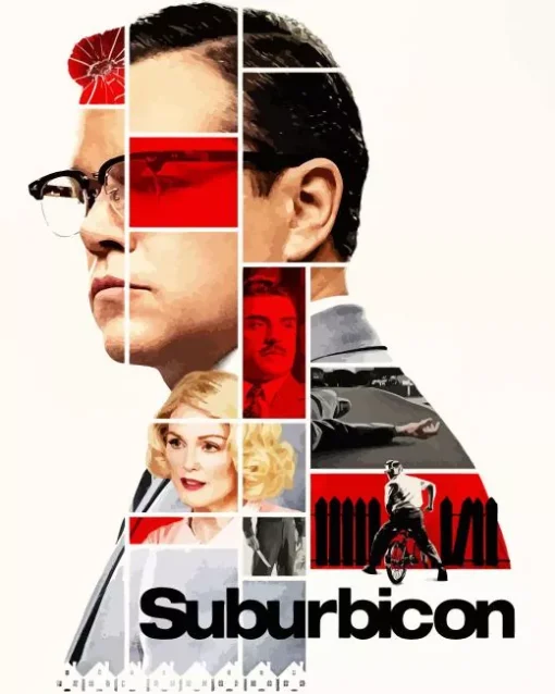 Suburbicon Matt Damon Diamond Painting