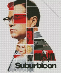 Suburbicon Matt Damon Diamond Painting