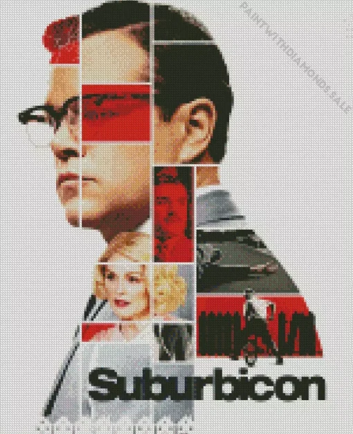 Suburbicon Matt Damon Diamond Painting