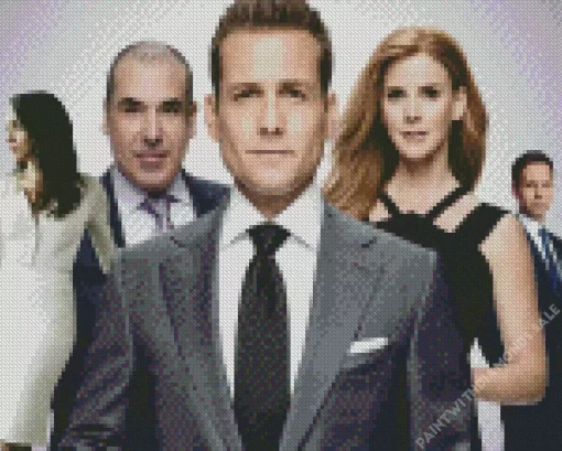 Suits Characters Diamond Painting