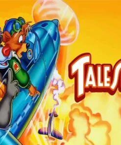 TaleSpin Cartoon Poster Diamond Painting