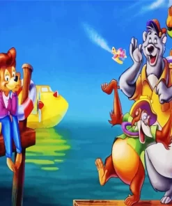 TaleSpin Characters Diamond Painting