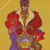 TaleSpin Characters Art Diamond Painting