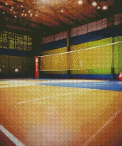 Tennis Stadium Diamond Painting